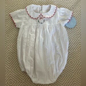 Little English Christmas romper